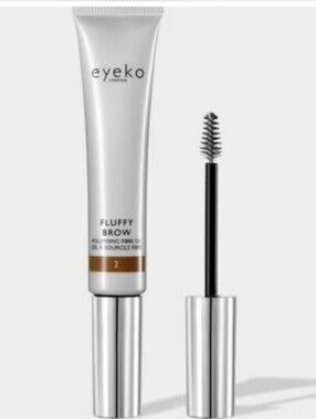 Eyeko Fluffy Brow Fibre Gel - Warm Brown #2